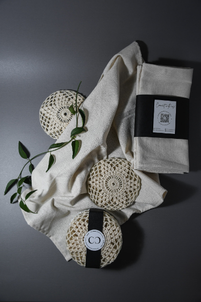 Napkins in Latte - Set of 4